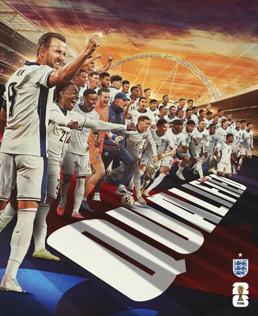 [사진] 잉글랜드 대표팀 공식 소셜 미디어