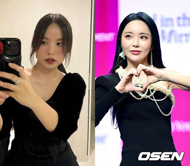 민효린 SNS, OSEN DB