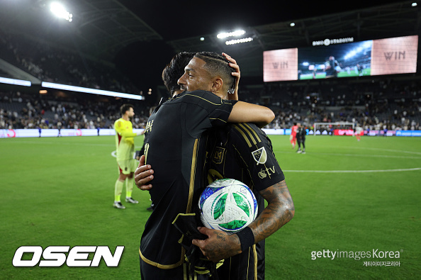 [사진] 손흥민과 부앙가 ⓒGettyimages(무단전재 및 재배포 금지)