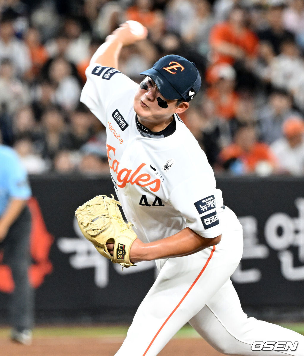 한화 김서현. 2025.08.19 /sunday@osen.co.kr