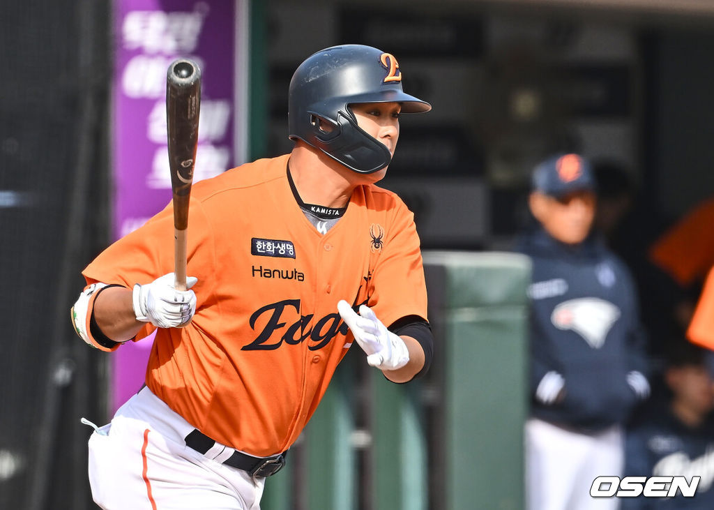 한화 이글스 권광민은 타율 1할대에도 플레이오프 엔트리에 포함됐다. / OSEN DB