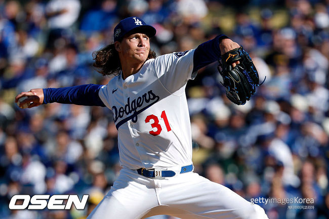 [사진] 타일러 글래스노우 ⓒGettyimages(무단전재 및 재배포 금지)