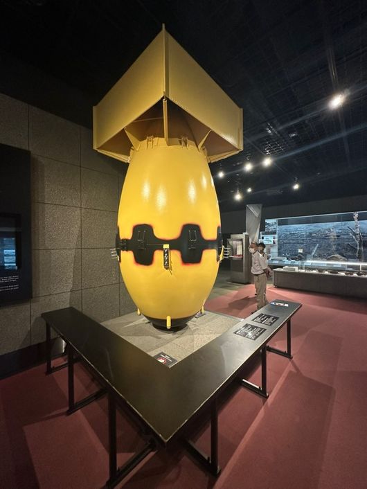 [사진] 나가사키 원폭자료관에 진시된 원폭 모형