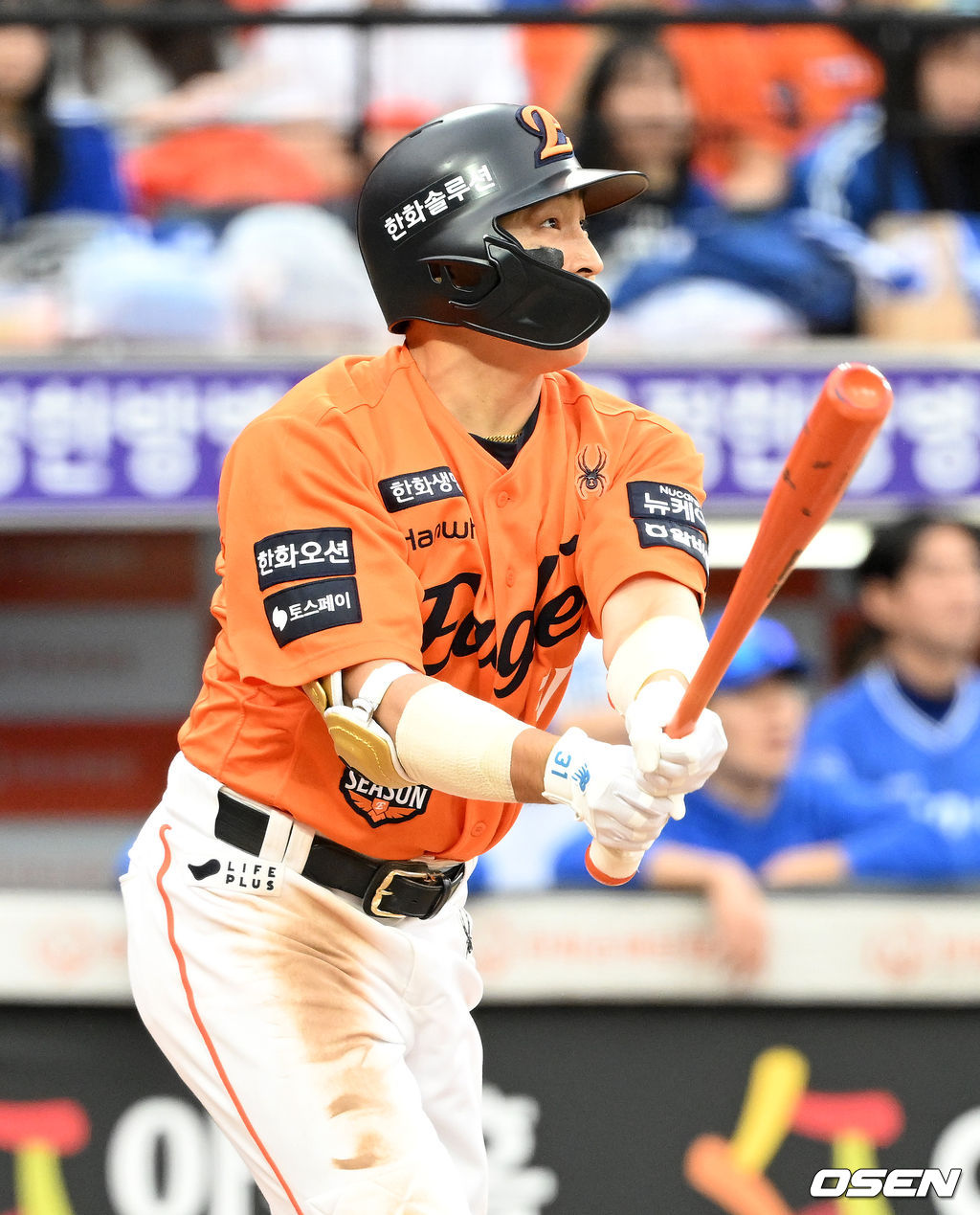 5-6으로 뒤진 6회, 끈질긴 승부 끝에 적시 2루타 쾅