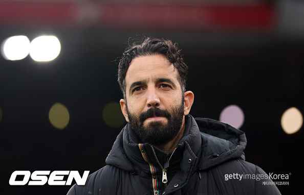 [사진] 아모림 감독 ⓒGettyimages(무단전재 및 재배포 금지)