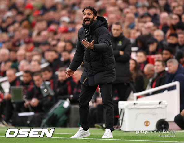 [사진] 아모림 감독 ⓒGettyimages(무단전재 및 재배포 금지)