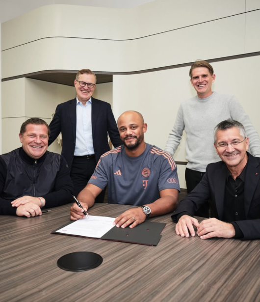 [사진] 콤파니 감독 / 바이에른 뮌헨 소셜 미디어 계정