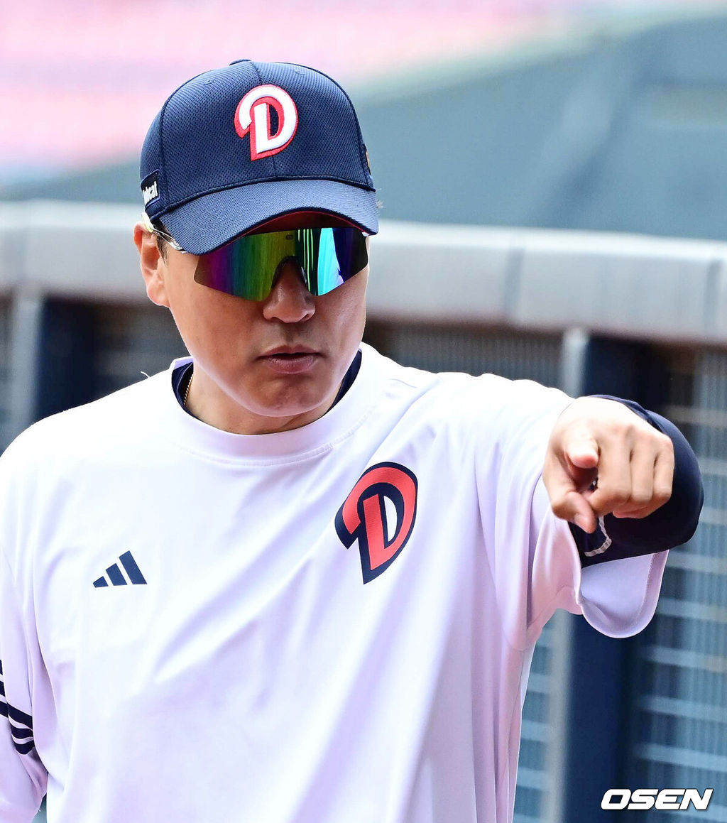 두산 베어스 감독 시절 이승엽 전 감독. /OSEN DB