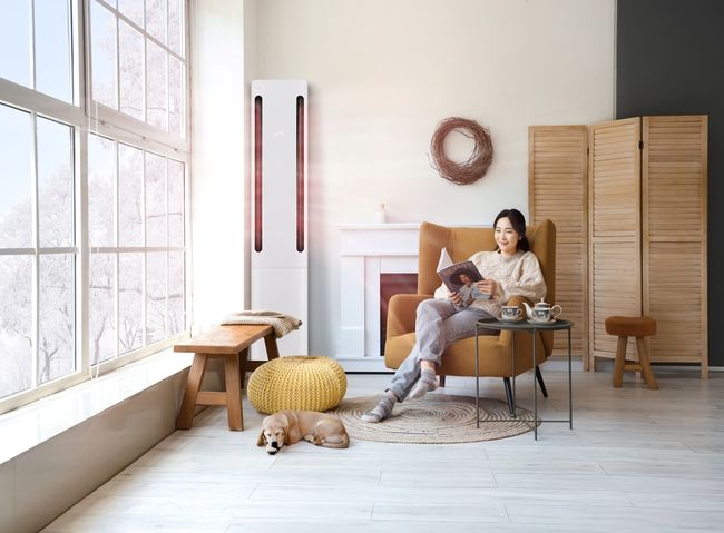 LG 휘센 쿨 사계절 에어컨 신모델.