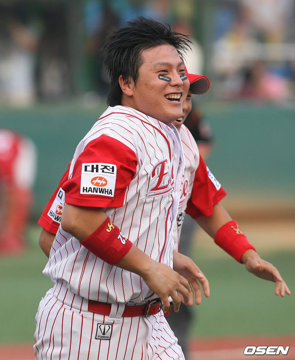 2006년 준플레이오프 1차전에서 끝내기 득점을 올린 김태균. 2006.10.08 /OSEN DB