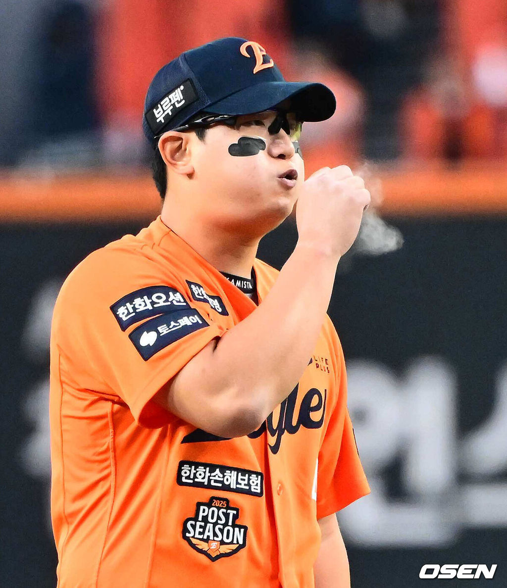 한화 김서현. 2025.10.18 / jpnews@osen.co.kr