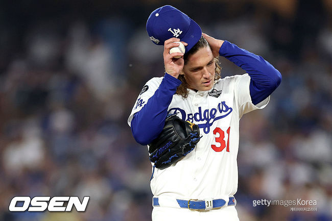 [사진] 다저스 글래스노. ⓒGettyimages(무단전재 및 재배포 금지)