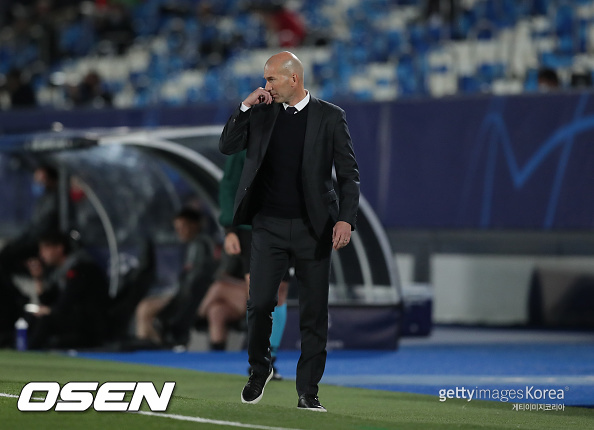 [사진] 지단 ⓒGettyimages(무단전재 및 재배포 금지)