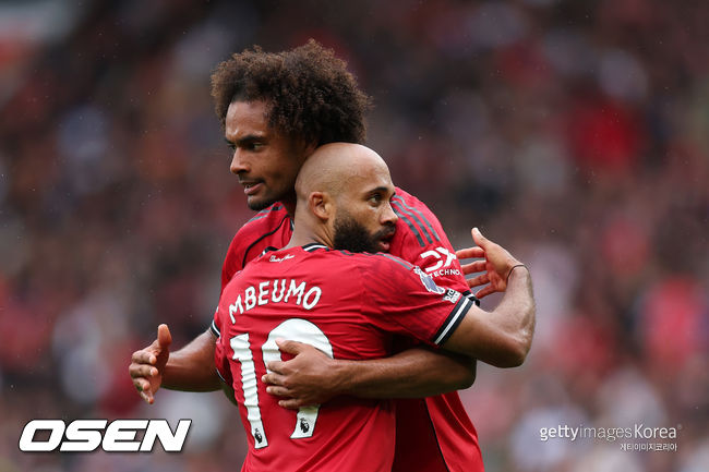 [사진] 조슈아 지르크지(위)와 음뵈모 /ⓒGettyimages(무단전재 및 재배포 금지)