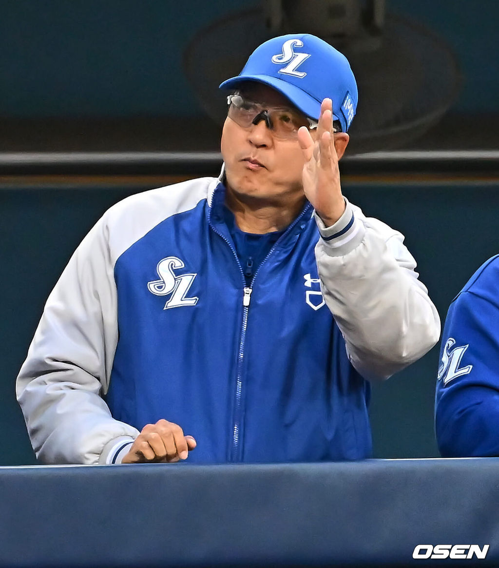 삼성 라이온즈 정민태 코치 042 2024.05.09 / foto0307@osen.co.kr