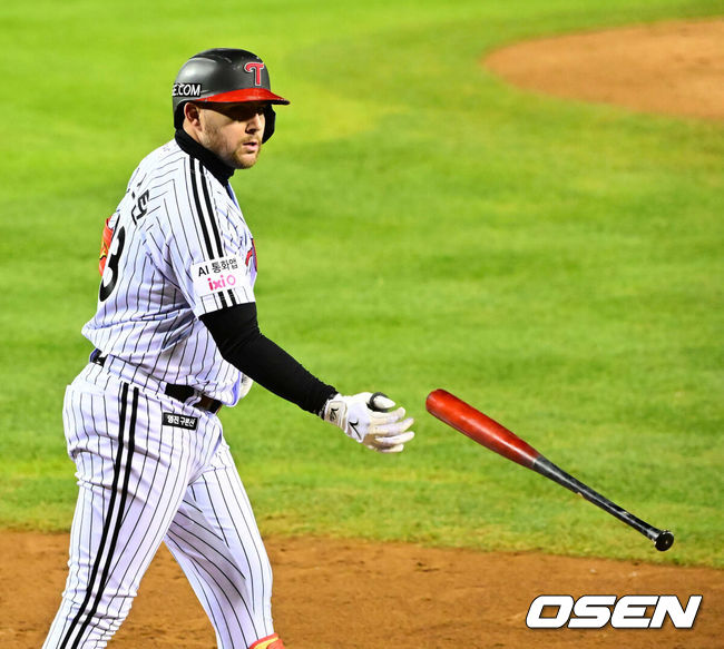 [OSEN=지형준 기자] LG 오스틴. 2025.10.27 /jpnews@osen.co.kr