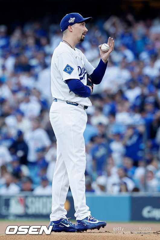 [사진] 다저스 스넬. ⓒGettyimages(무단전재 및 재배포 금지)