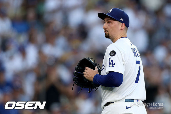 [사진] 다저스 스넬. ⓒGettyimages(무단전재 및 재배포 금지)
