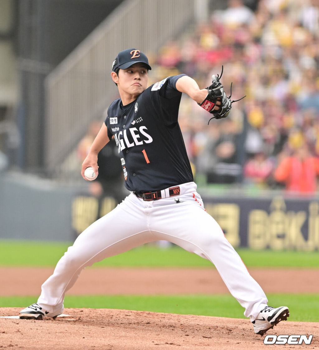 한화 문동주 2025.10.26 / soul1014@osen.co.kr