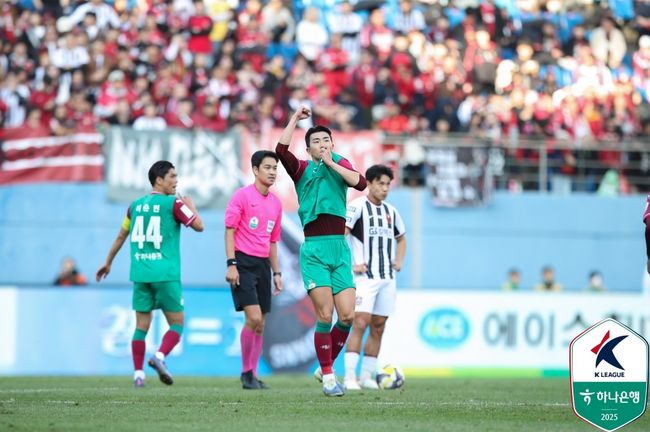 [사진] 대전 유강현 / 한국프로축구연맹