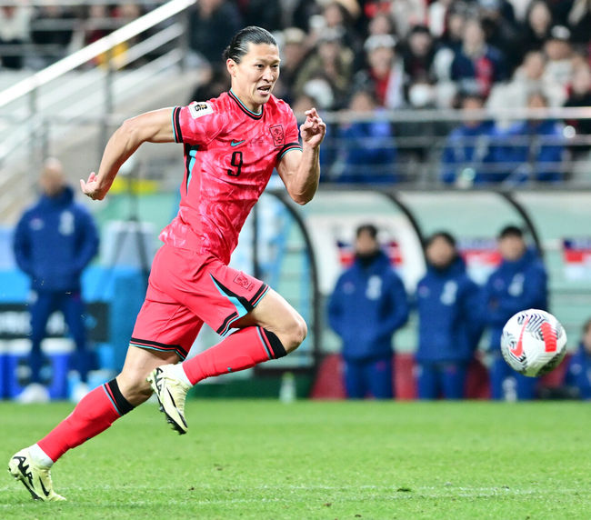 축구대표팀 조규성. 2024.03.21 /cej@osen.co.kr