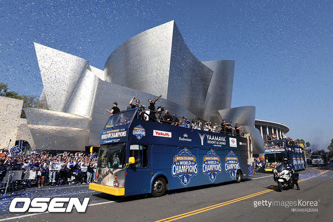 [사진] 챔피언 다저스. ⓒGettyimages(무단전재 및 재배포 금지)