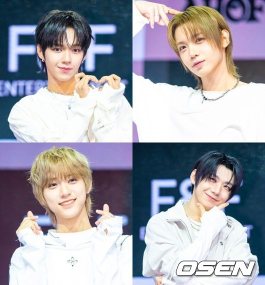 4일 서울 광장동 예스24 라이브홀에서 그룹 아홉(AHOF)의 두 번째 미니앨범 'The Passage(더 패시지)' 쇼케이스가 진행됐다.  아홉(스티븐, 서정우, 차웅기, 장슈아이보, 박한, 제이엘, 박주원, 즈언, 다이스케)의 이번 '더 패시지' 앨범은 타이틀곡 '피노키오는 거짓말을 싫어해'를 포함해 총 다섯 개의 곡이 수록됐다.  그룹 아홉이 포즈를 취하고 있다. 2025.11.04 / soul1014@osen.co.kr