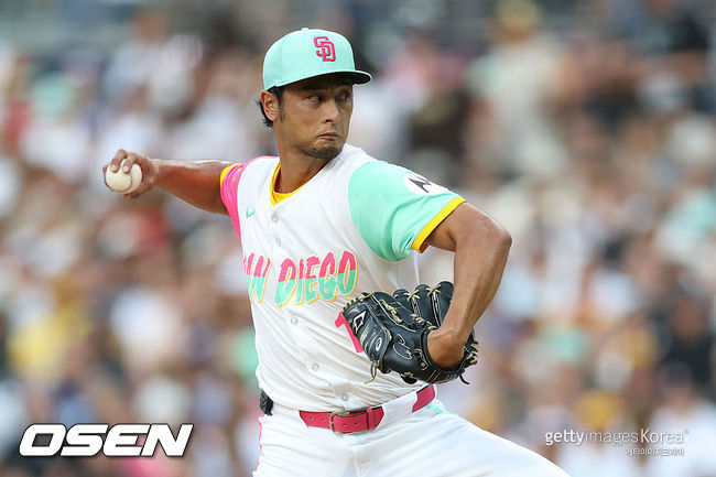[사진] 샌디에이고 다르빗슈 유. ⓒGettyimages(무단전재 및 재배포 금지)