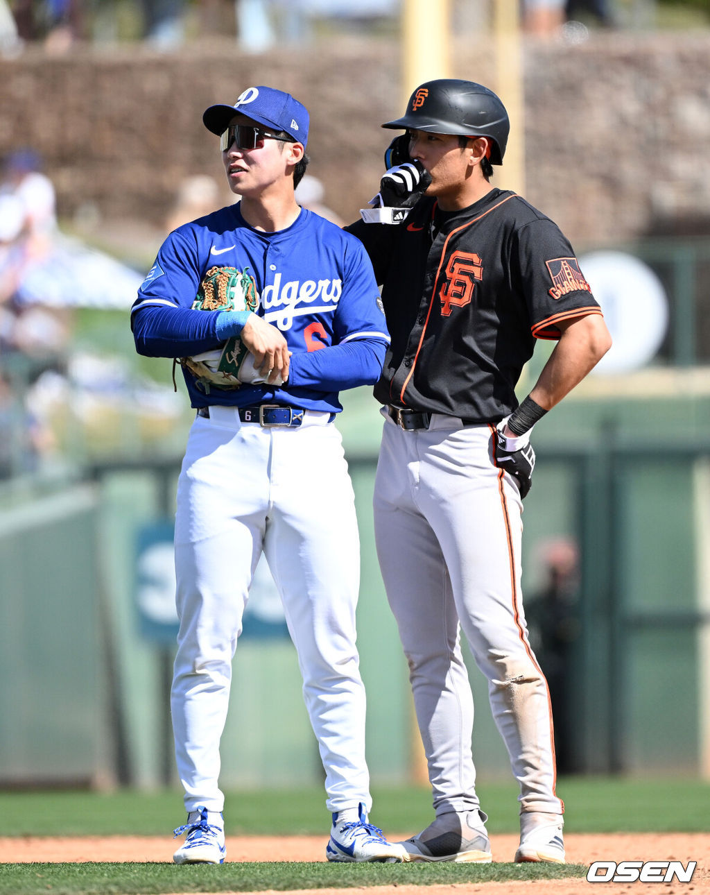 샌프란시스코 자이언츠 이정후와 LA 다저스 김혜성. /OSEN DB