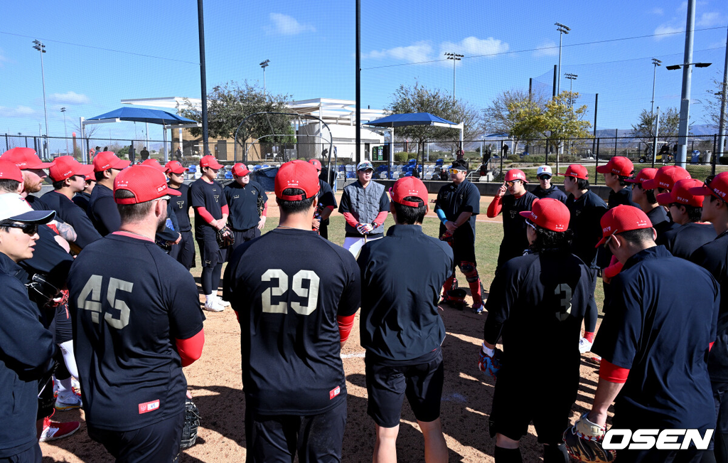 2025 KIA 어바인 스프링캠프./OSEN DB