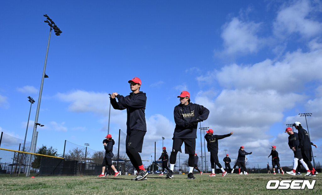 2025 KIA 어바인 스프링캠프./OSEN DB