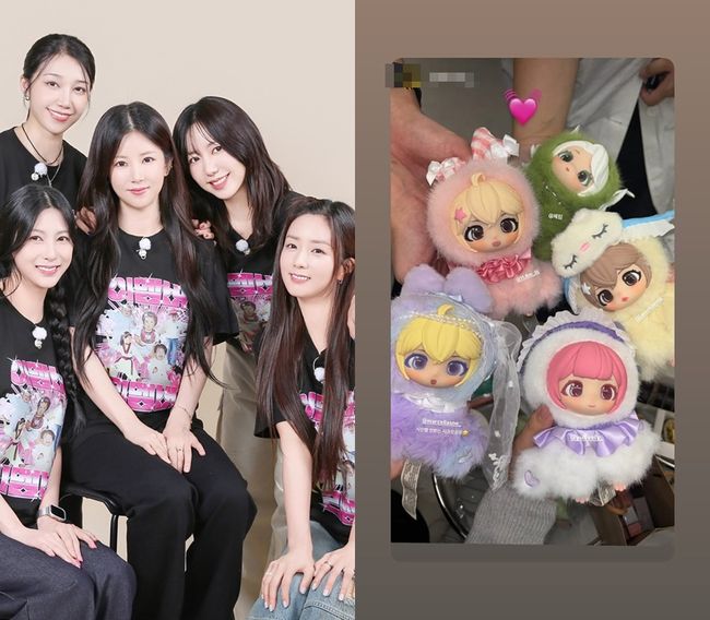 에이핑크, 손나은 SNS