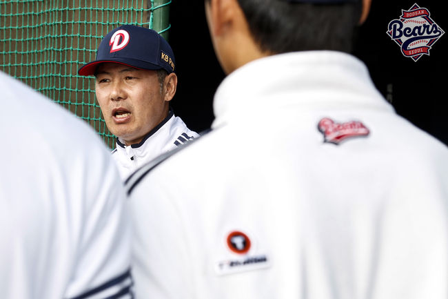 두산 김원형 감독 / 두산 베어스 제공