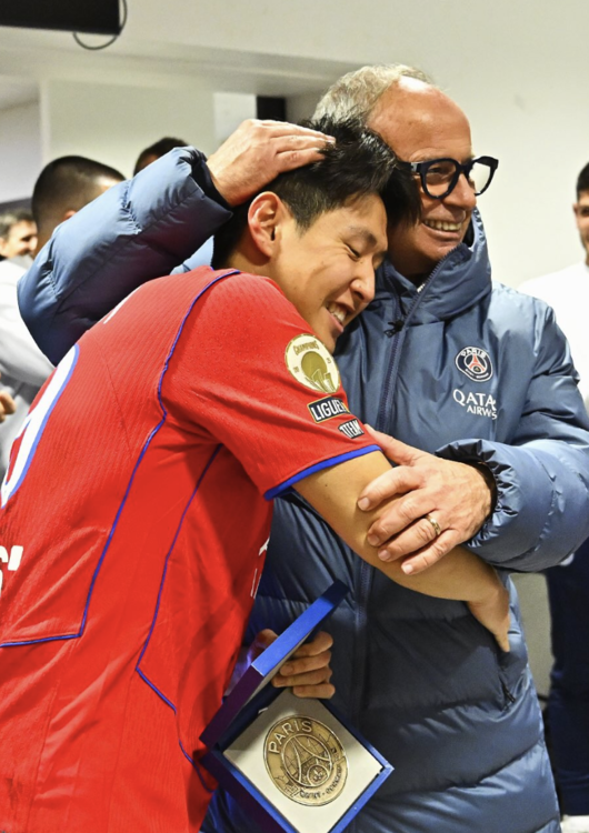 [사진] 이강인 /  PSG 소셜 미디어 계정