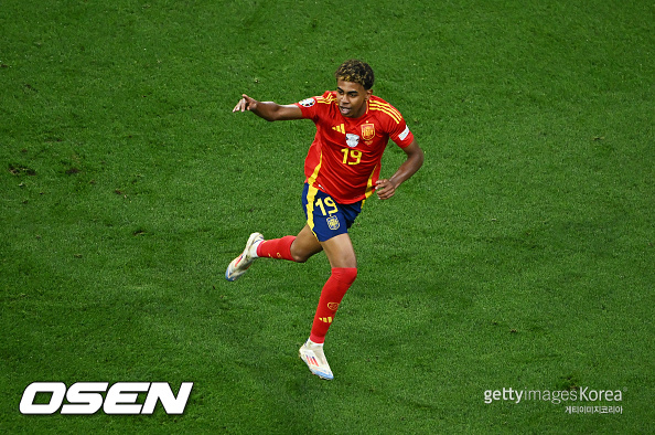 [사진] 라민 야말 ⓒGettyimages(무단전재 및 재배포 금지)