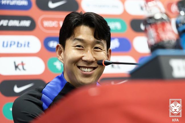 [사진] 손흥민 / 대한축구협회