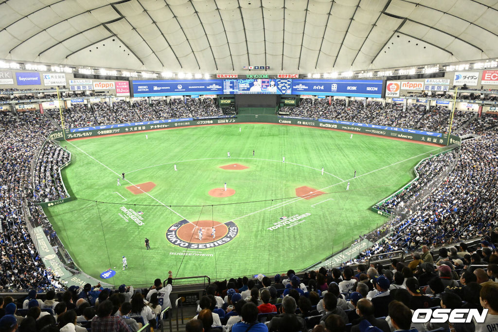 일본 도쿄돔. /OSEN DB
