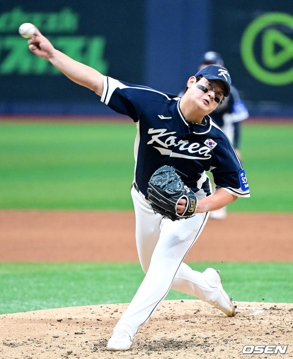 한국 야구 대표팀 김서현. /OSEN DB