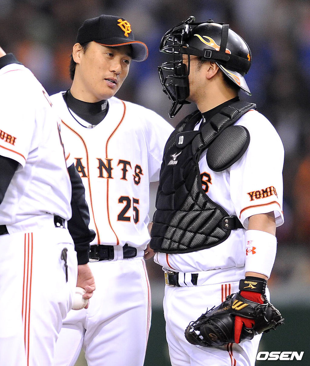 요미우리 선수 시절 이승엽과 아베 신노스케. 2008.04.02 / spjj@osen.co.kr