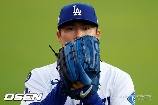 [사진] LA 다저스 야마모토 요시노부. ⓒGettyimages(무단전재 및 재배포 금지)