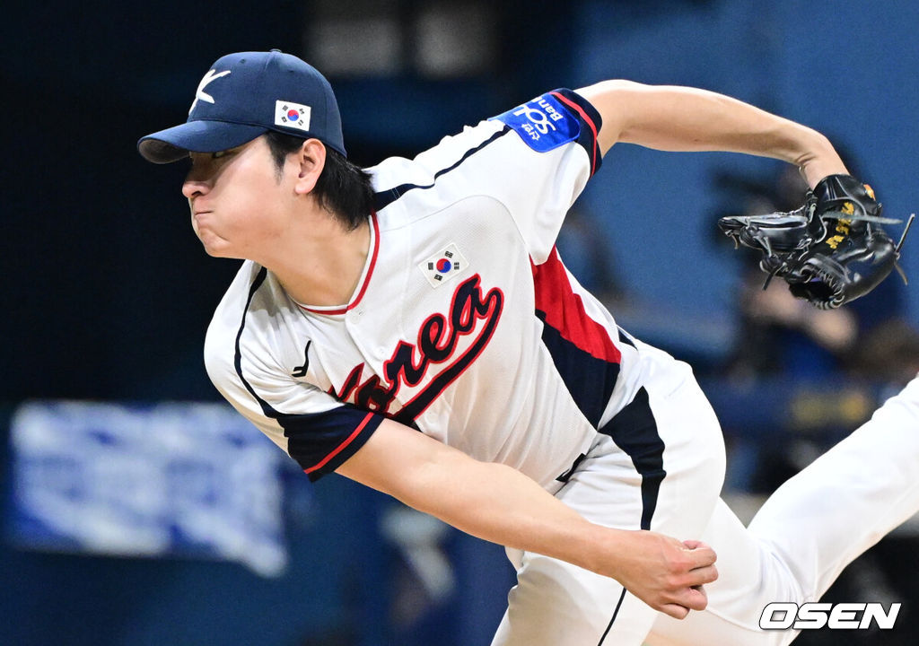 야구 대표팀 곽빈. 2025.11.08 /cej@osen.co.kr
