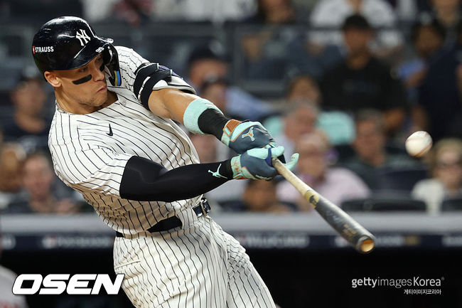 [사진] 뉴욕 양키스 애런 저지. ⓒGettyimages(무단전재 및 재배포 금지)