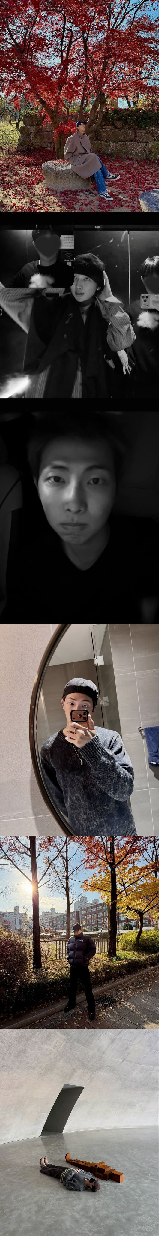 방탄소년단 RM, 학사모 인증샷 공개 "앗차차"...무슨 일?