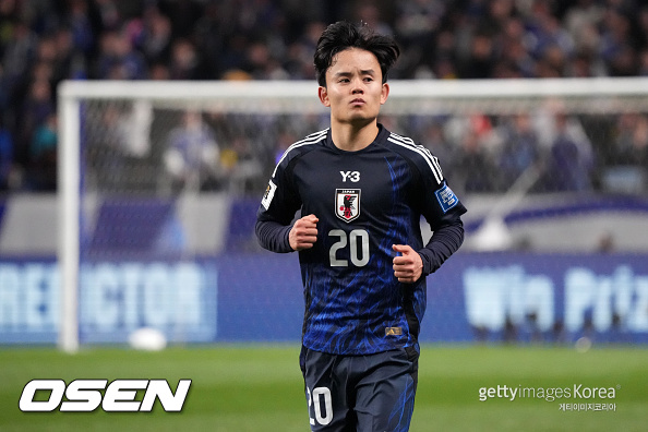 [사진] 구보 다케후사 ⓒGettyimages(무단전재 및 재배포 금지)