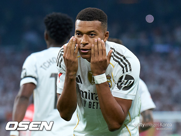 [사진] 음바페 ⓒGettyimages(무단전재 및 재배포 금지)