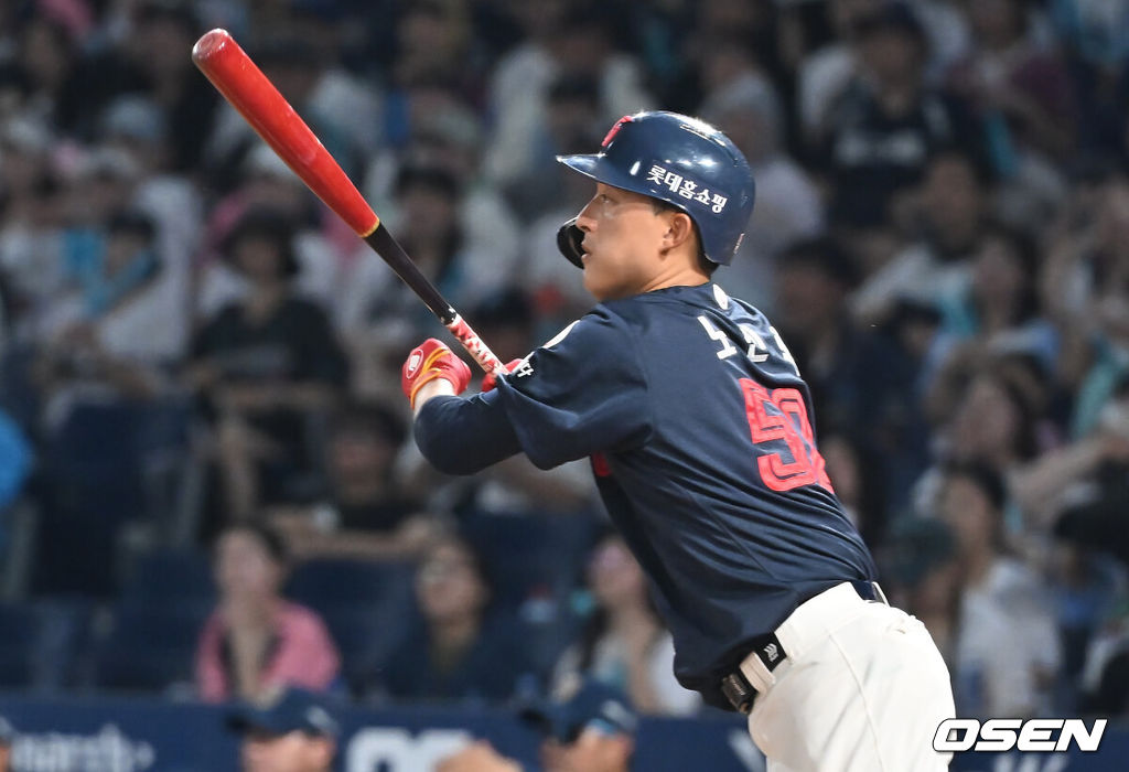 롯데 자이언츠 노진혁 023 2025.08.22 / foto0307@osen.co.kr