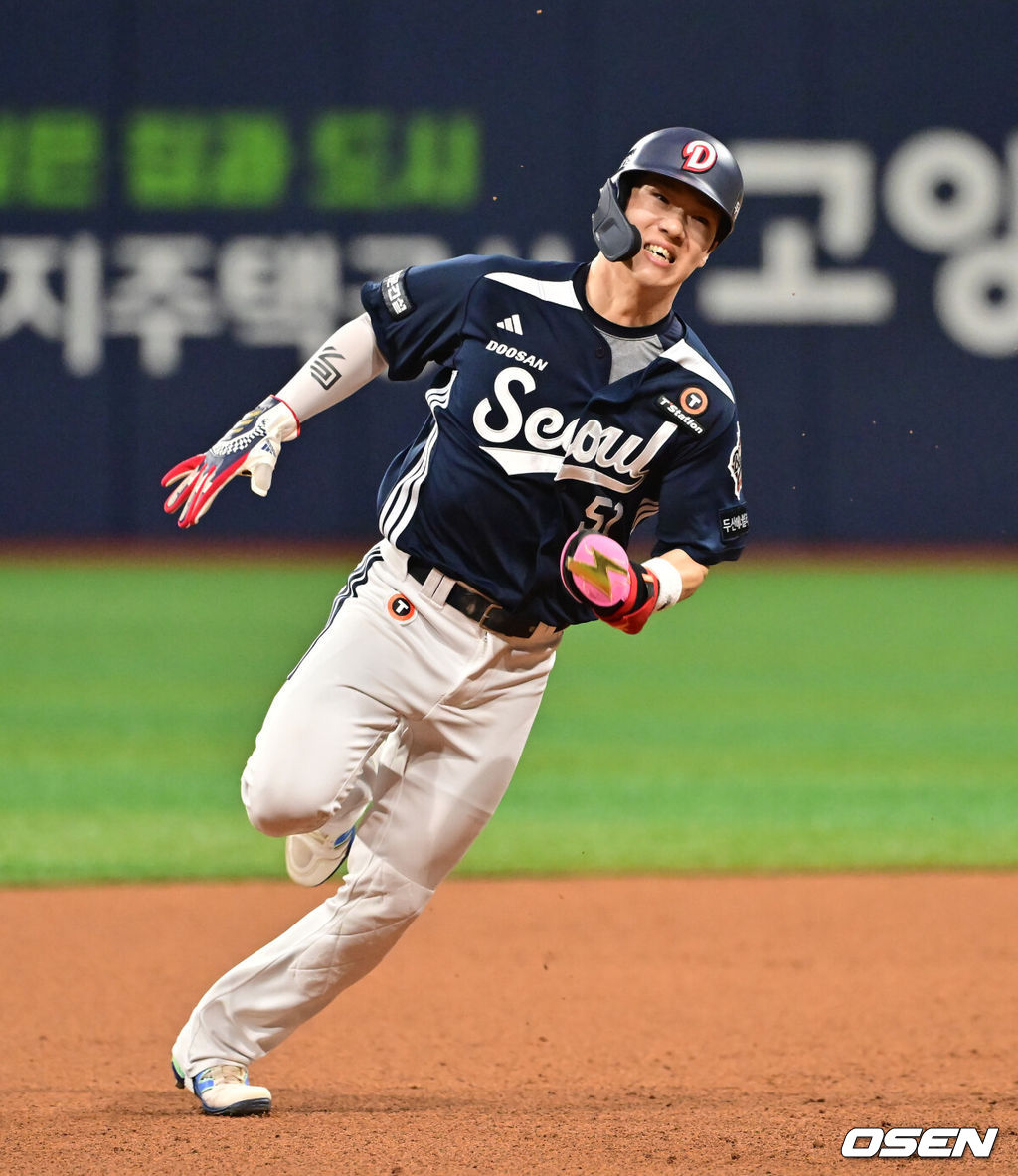 두산 조수행 2025.04.23 / soul1014@osen.co.kr