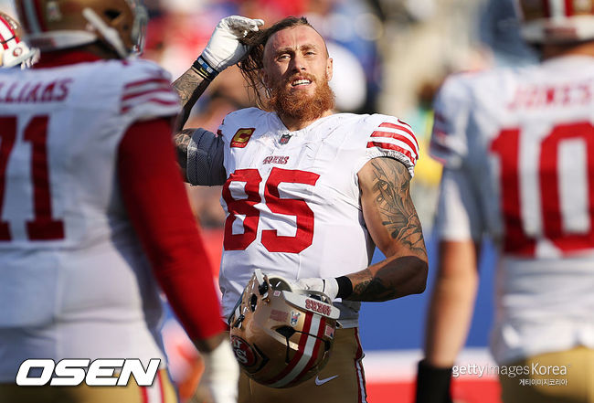 폰세의 처남 NFL 선수 조지 키틀 / ⓒGettyimages(무단전재 및 재배포 금지)