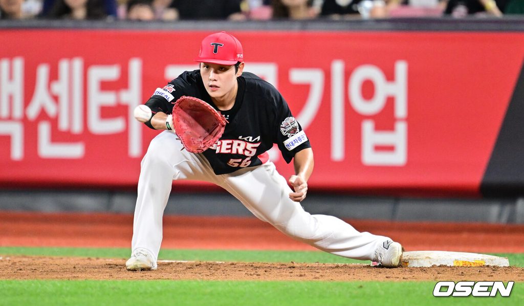 KIA 오선우./OSEN DB