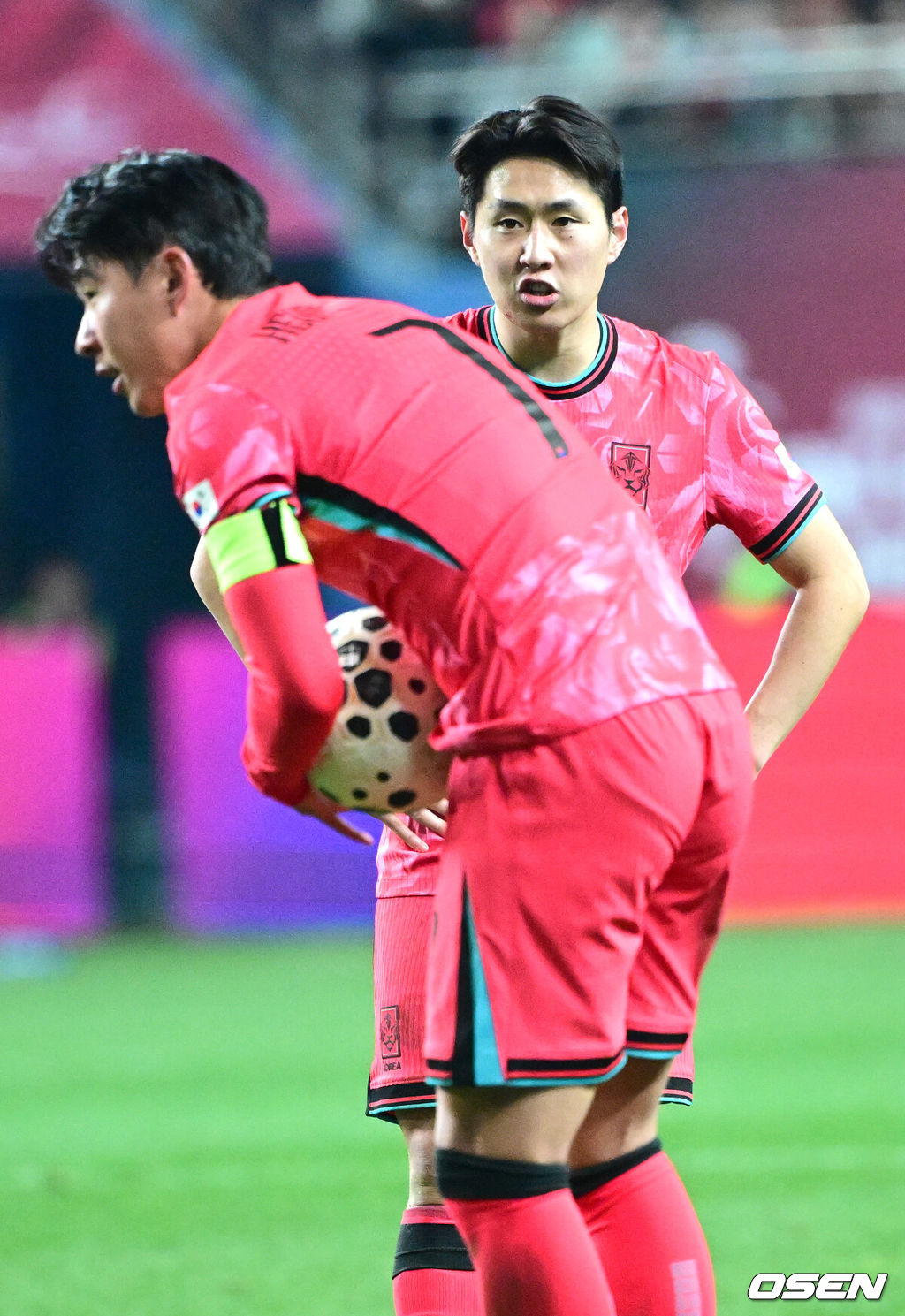 A대표팀 손흥민-이강인. 2025.11.14 / dreamer@osen.co.kr